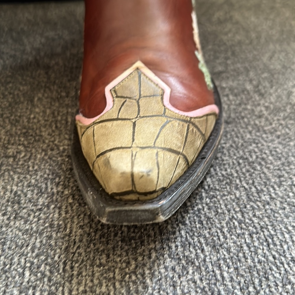 Old Gringo Stagecoach Sangria Boots 3345-1 - Picture 8 of 16